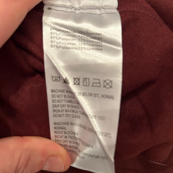 Baleaf Women’s Active Long Sleeve Shirt Lot NEW Size Large Navy, Cranberry - Picture 6 of 6